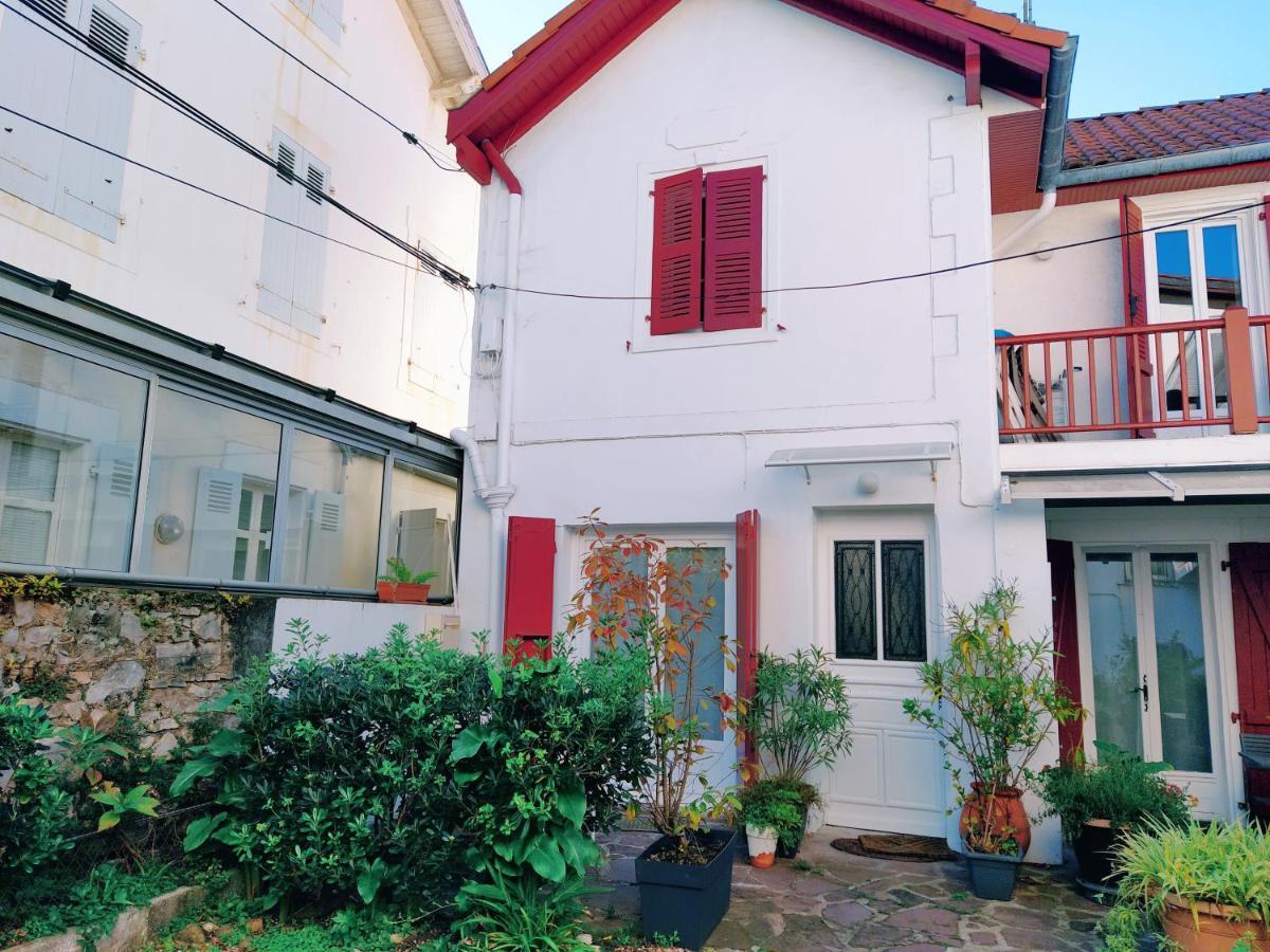 Lalanne Btz, Duplex Jardinet Pres De La Plage Biarriz Exterior foto