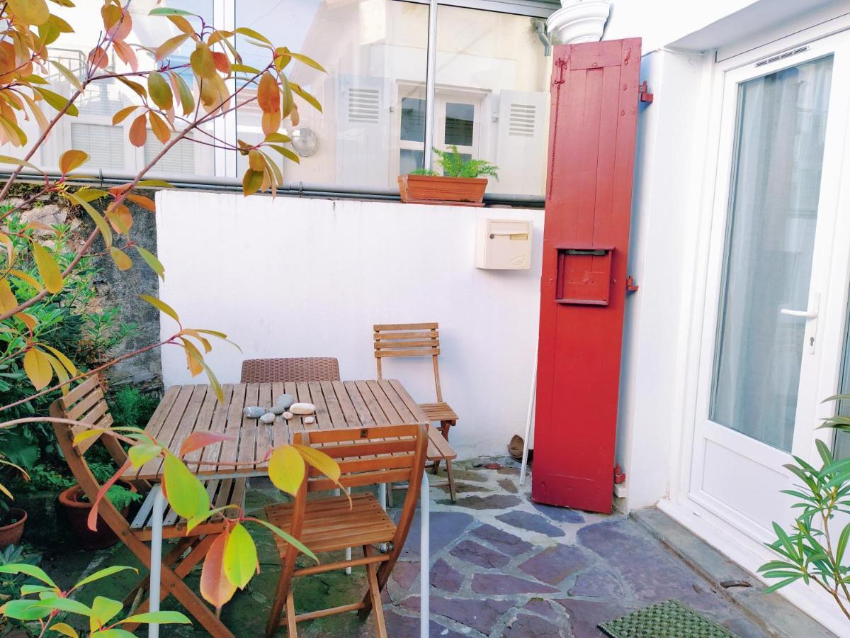 Lalanne Btz, Duplex Jardinet Pres De La Plage Biarriz Exterior foto