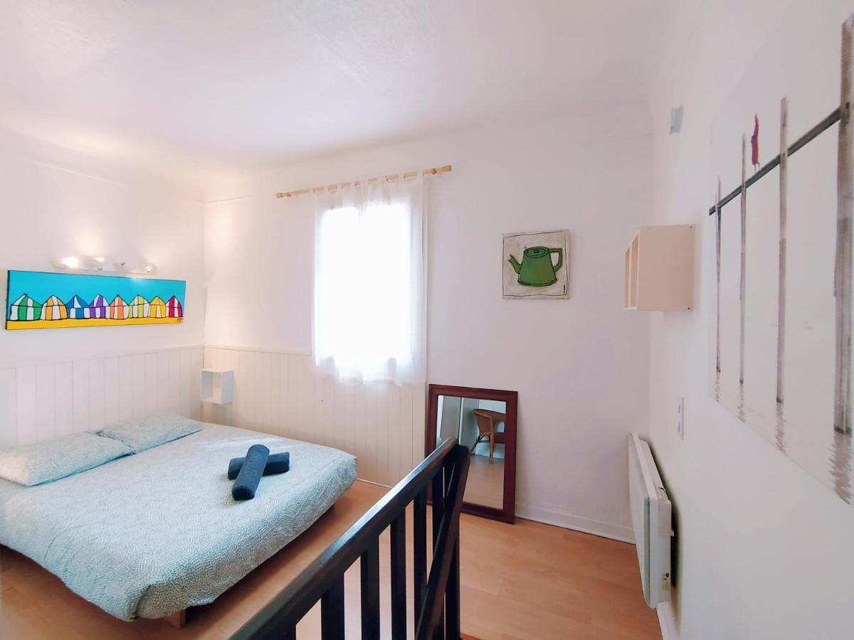Lalanne Btz, Duplex Jardinet Pres De La Plage Biarriz Exterior foto